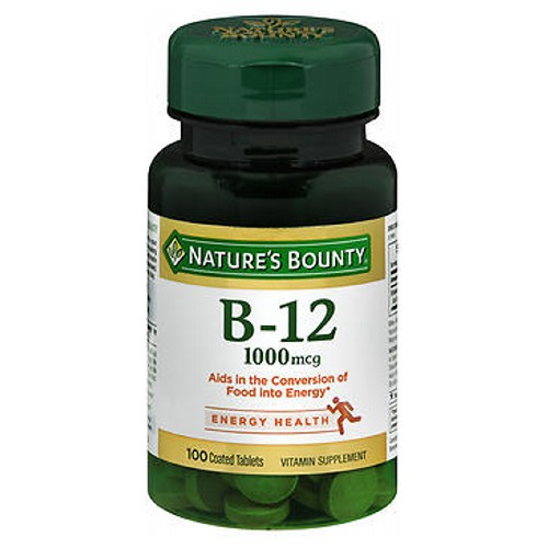 Foto 2 pulgar | Suplemento de Vitamina B-12 Nature's Bounty 100 Tabletas