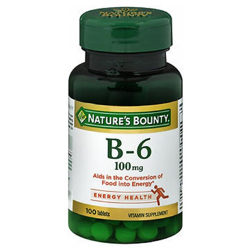 Foto 2 pulgar | Venta Internacional-Suplemento De Vitamina B-6 De Nature's Bounty, 100 Tabletas (x4)