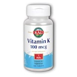 Venta Internacional-Suplemento De Vitamina K Kal 100 Comprimidos (paquete De 4)