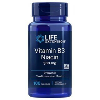 Foto 1 | Venta Internacional-suplemento Life Extension Con Vitamina B3 Y Niacina, 100 Cápsulas X 2