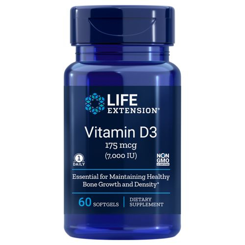 Foto 1 | Venta Internacional-suplemento Life Extension De Vitamina D3 7000 Ui 60 Cápsulas Blandas