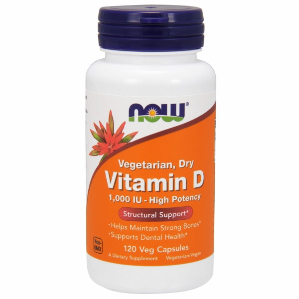 Foto 2 pulgar | Venta Internacional-supplement Now Foods Vitamina D 1000 Ui, 120 Cápsulas Vegetales X4