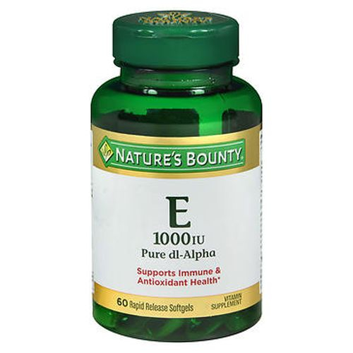 Foto 2 pulgar | Venta Internacional-cápsulas Blandas De Vitamina E Supplement Nature's Bounty 60 Cápsulas