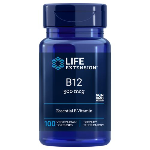 Foto 2 pulgar | Venta Internacional-suplemento Life Extension De Vitamina B12, 100 Pastillas, 6 Unidades