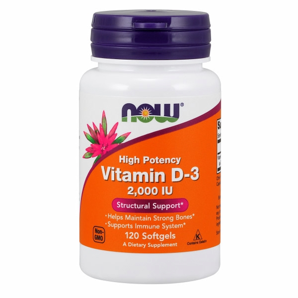 Foto 2 pulgar | Venta Internacional-suplemento Now Foods Vitamina D-3 2000 Ui 120 Geles X 6