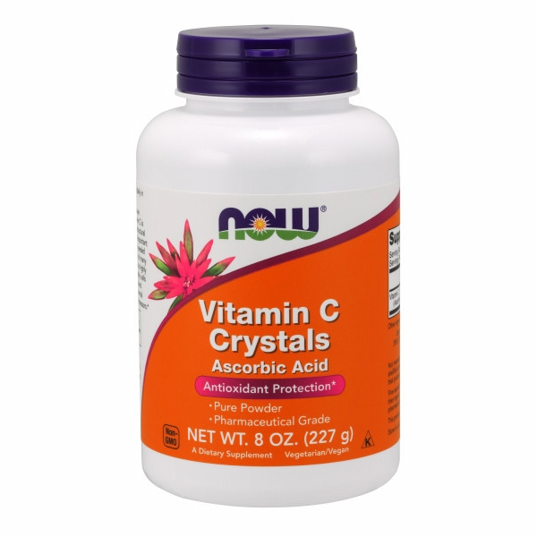 Venta Internacional- Cristales de Vitamina C en Polvo Now Foods, 240 Ml