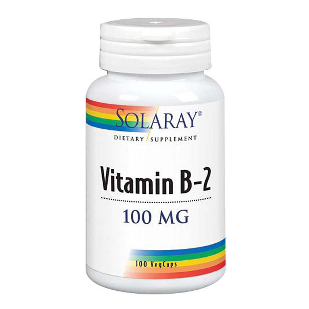 Foto 2 pulgar | Venta Internacional- Suplemento Solaray de Vitamina B-2 100 Cápsulas