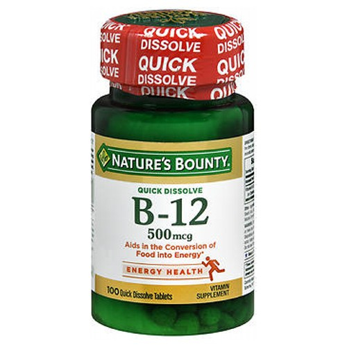 Foto 2 pulgar | Venta Internacional - Suplemento de Vitamina B-12 de Nature's Bounty 100 G