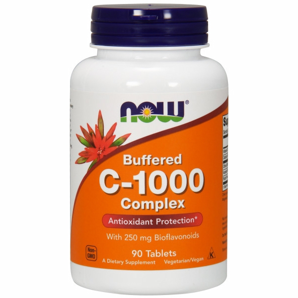 Foto 2 pulgar | Venta Internacional- Complemento de Vitamina C-1000 Supplement Now Foods 90 Tabletas X4