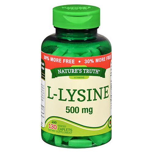 Venta Internacional- Suplemento Nature's Truth L-lisina 130 Comprimidos Paquete de 2