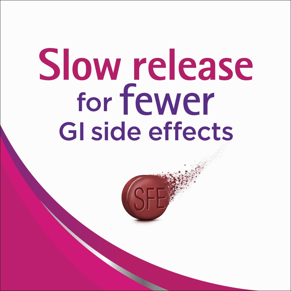 Foto 6 pulgar | Suplemento De Hierro Slow Fe Slow Release 30 Comprimidos - Venta Internacional.