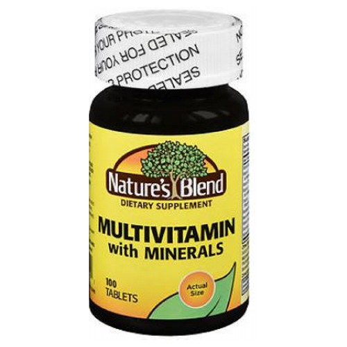 Foto 2 pulgar | Venta Internacional - Suplemento Multivitamínico Nature's Blend con Minerales 100 G