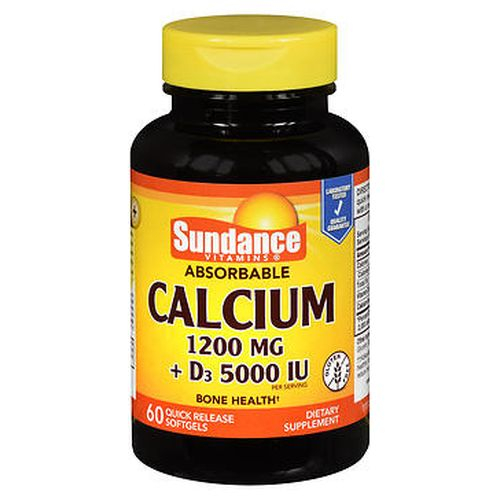 Foto 2 pulgar | Suplemento de Calcio+D3 Absorbible Sundance Vitamins - 60 Tabletas