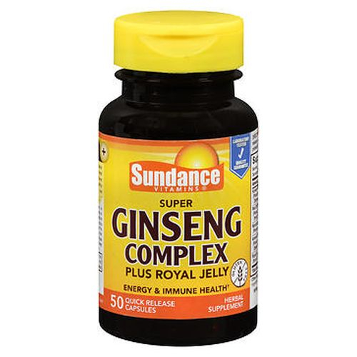 Venta Internacional- Suplemento Sundance Vitamins Super Ginseng Complex 50 Cápsulas