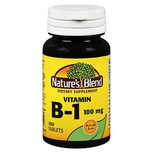 Foto 2 pulgar | Suplemento Nature's Blend De Vitamina B1 100 Comprimidos - Venta Internacional.