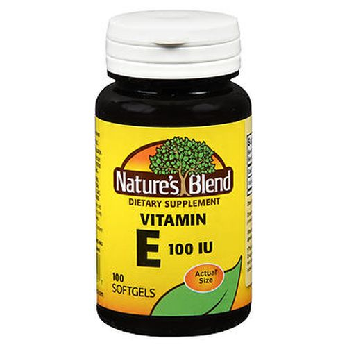 Venta Internacional- Suplemento de Vitamina E Nature's Blend 100 Cápsulas Paquete de 2