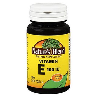 Foto 1 | Venta Internacional- Suplemento de Vitamina E Nature's Blend 100 Cápsulas Paquete de 2