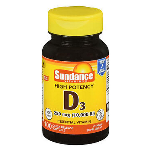Foto 2 pulgar | Venta Internacional- Vitamina D3 100 Cápsulas Blandas de Sundance