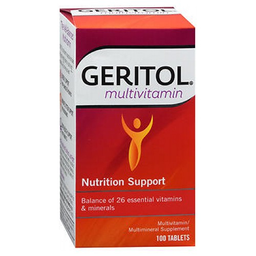 Foto 2 pulgar | Venta Internacional-Suplemento Multivitamínico Geritol 100 Comprimidos
