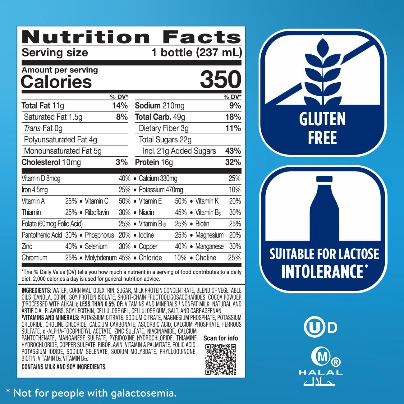 Foto 7 pulgar | Chocolate Con Leche Nutrition Shake Ensure Plus  237 Ml  Paquete De 24 - Venta Internacional.