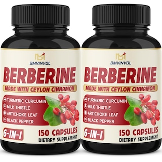 Foto 1 | Suplementos Bmvinvol Berberine Hcl Con Canela De Ceilán 150 Cápsulas - Venta Internacional.