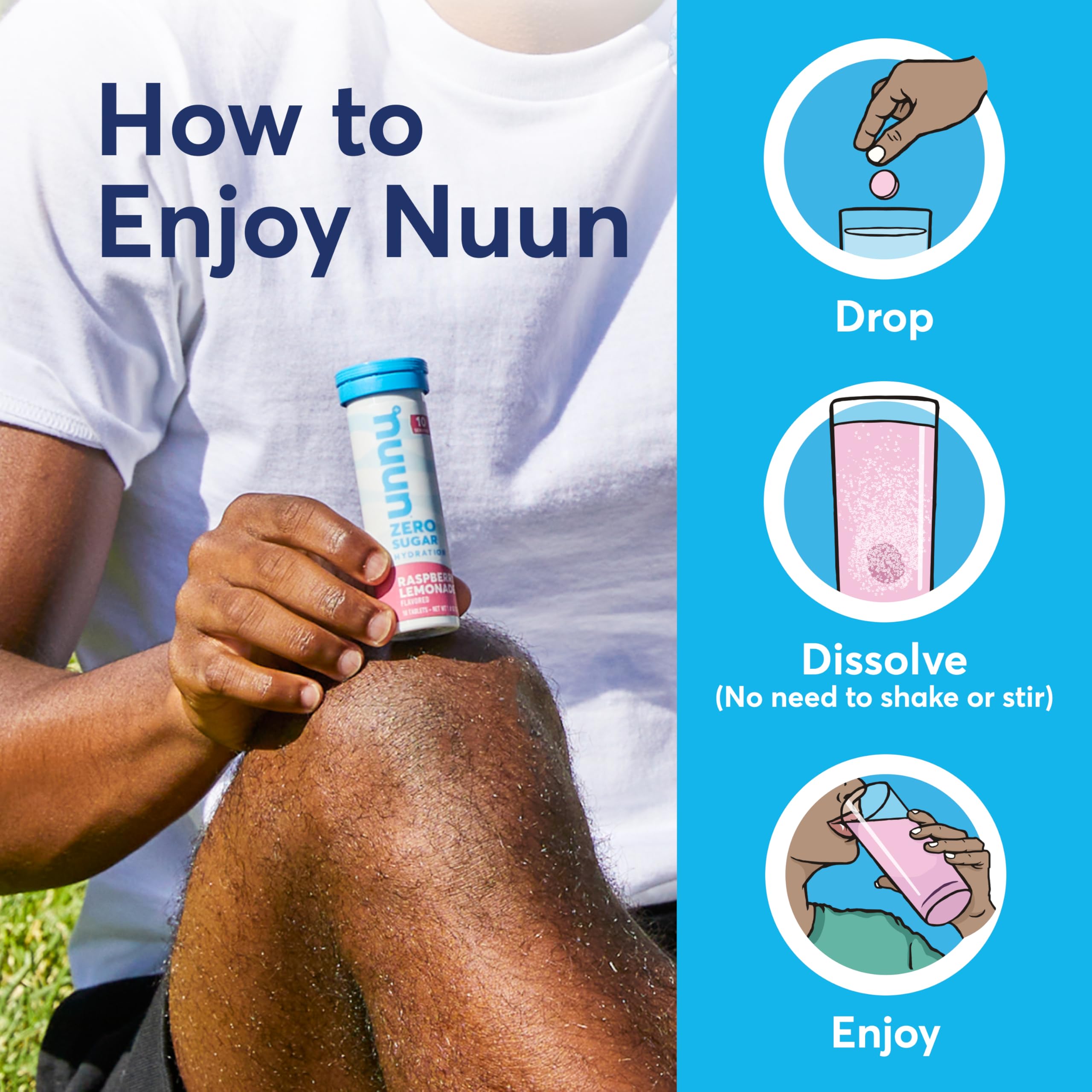 Foto 7 pulgar | Tabletas Electrolíticas Nuun Energy Con Ginseng Y Cafeína 80s - Venta Internacional.