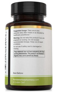 Foto 3 | Suplemento De Extracto De Kiwi De Florida Herbal Pharmacy 120 Cápsulas - Venta Internacional.