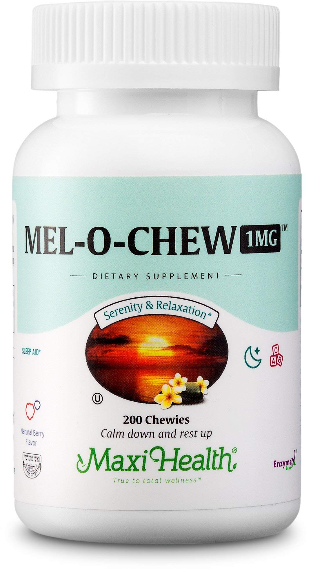 Foto 2 pulgar | Suplemento Para Dormir Maxi Health  Tableta Masticable De Melatonina De 1 Mg - Venta Internacional.
