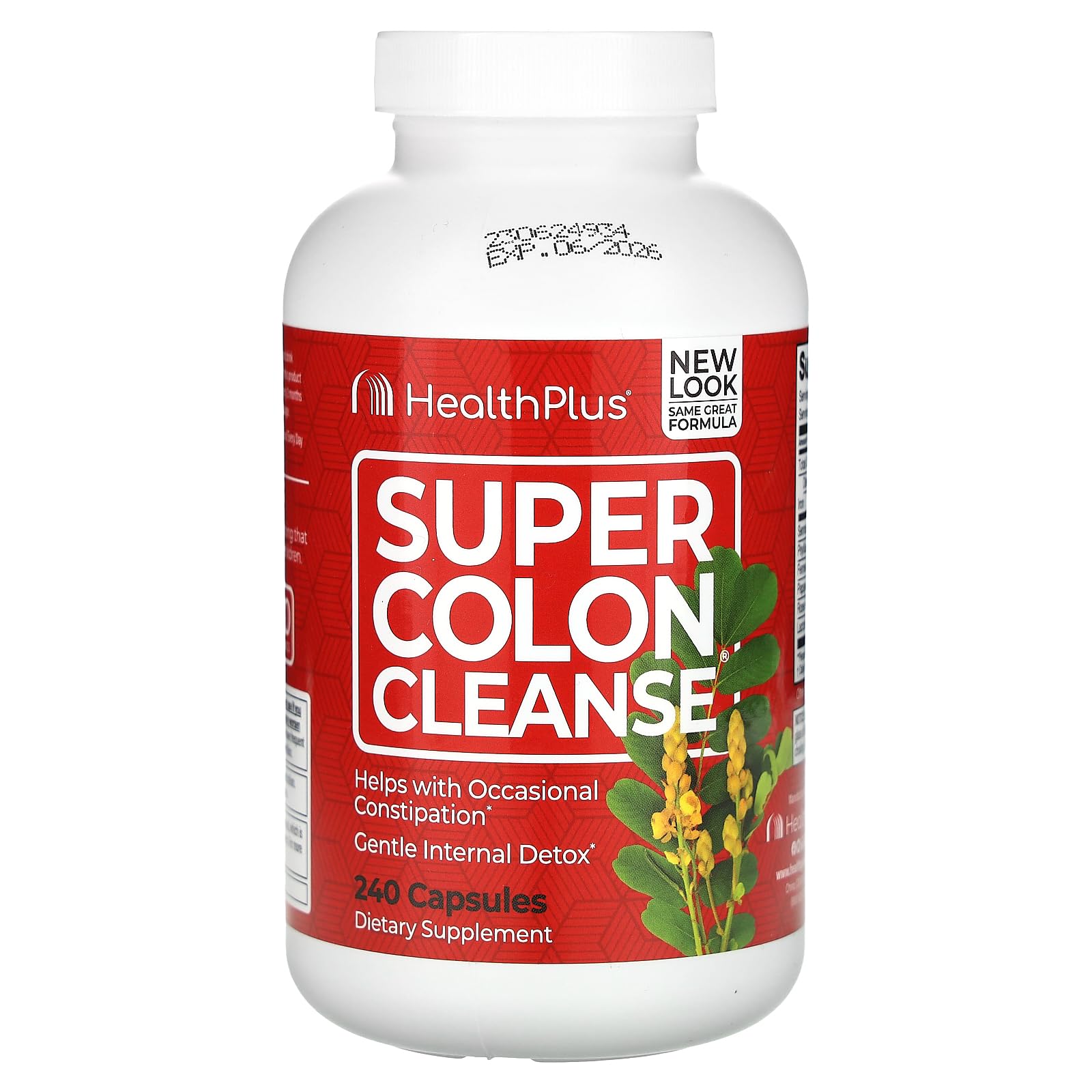 Foto 2 pulgar | Supplement Health Plus Inc Super Colon Cleanse 530 Mg 240 Cápsulas - Venta Internacional.