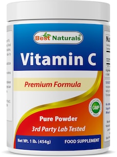 Foto 1 | Polvo De Vitamina C Best Naturals 454 G (1 Libra) De Ácido Ascórbico - Venta Internacional.