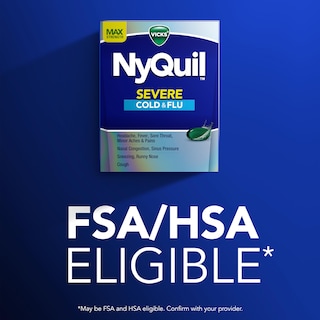 Foto 7 | Medicine Vicks Nyquil Para Resfriados Intensos Gripe Y Congestión 24 Cápsulas Líquidas - Venta Internacional.