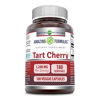 Foto 1 | Suplemento Amazing Formulas Tart Cherry 1200 Mg 180 Cápsulas - Venta Internacional.
