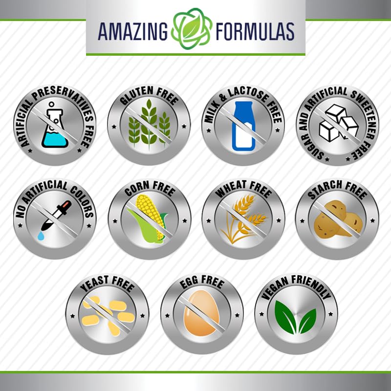Foto 5 | Suplemento Amazing Formulas Tart Cherry 1200 Mg 180 Cápsulas - Venta Internacional.