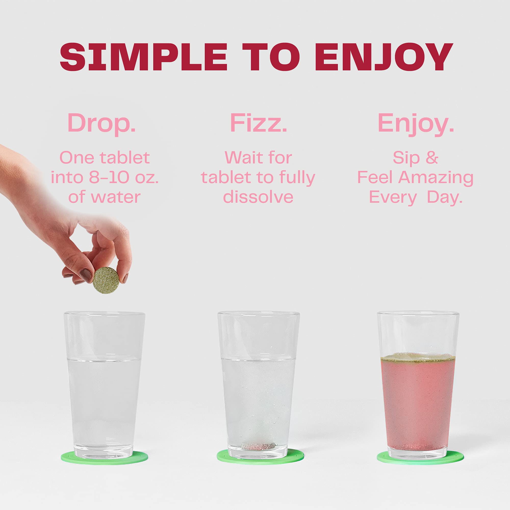 Foto 7 | Tabletas Electrolíticas Amazing Grass Hydrate Strawberry 60u - Venta Internacional.