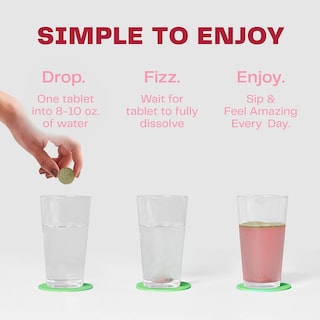 Foto 7 | Tabletas Electrolíticas Amazing Grass Hydrate Strawberry 60u - Venta Internacional.
