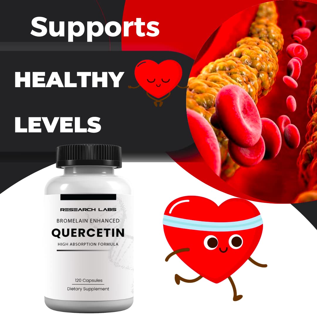 Foto 7 pulgar | Supplement Research Labs De Alta Absorción De Quercetina Con Bromelina - Venta Internacional.