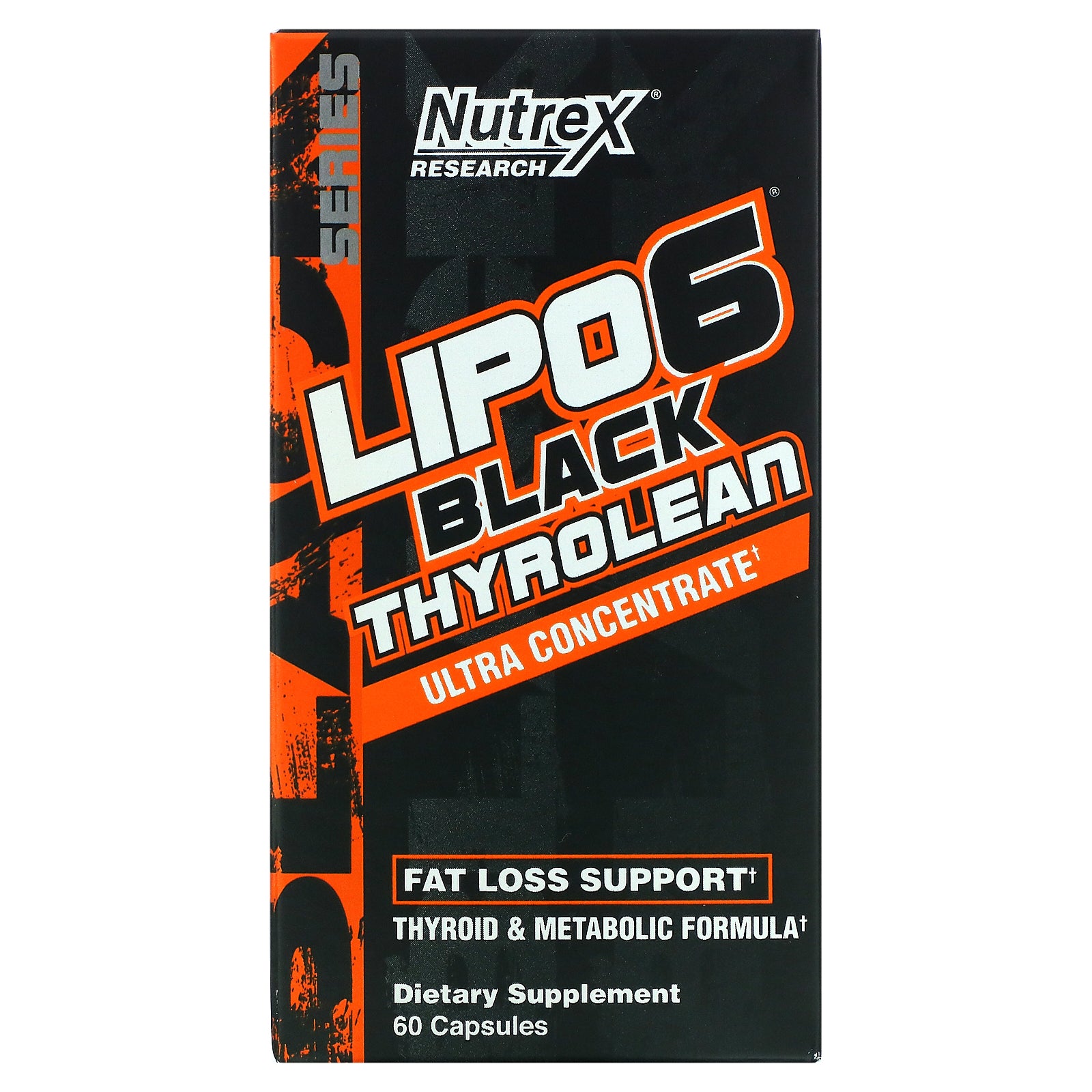 Foto 2 pulgar | Suplemento Nutrex Research Lipo-6 Black Thyrolean 60 Cápsulas - Venta Internacional.