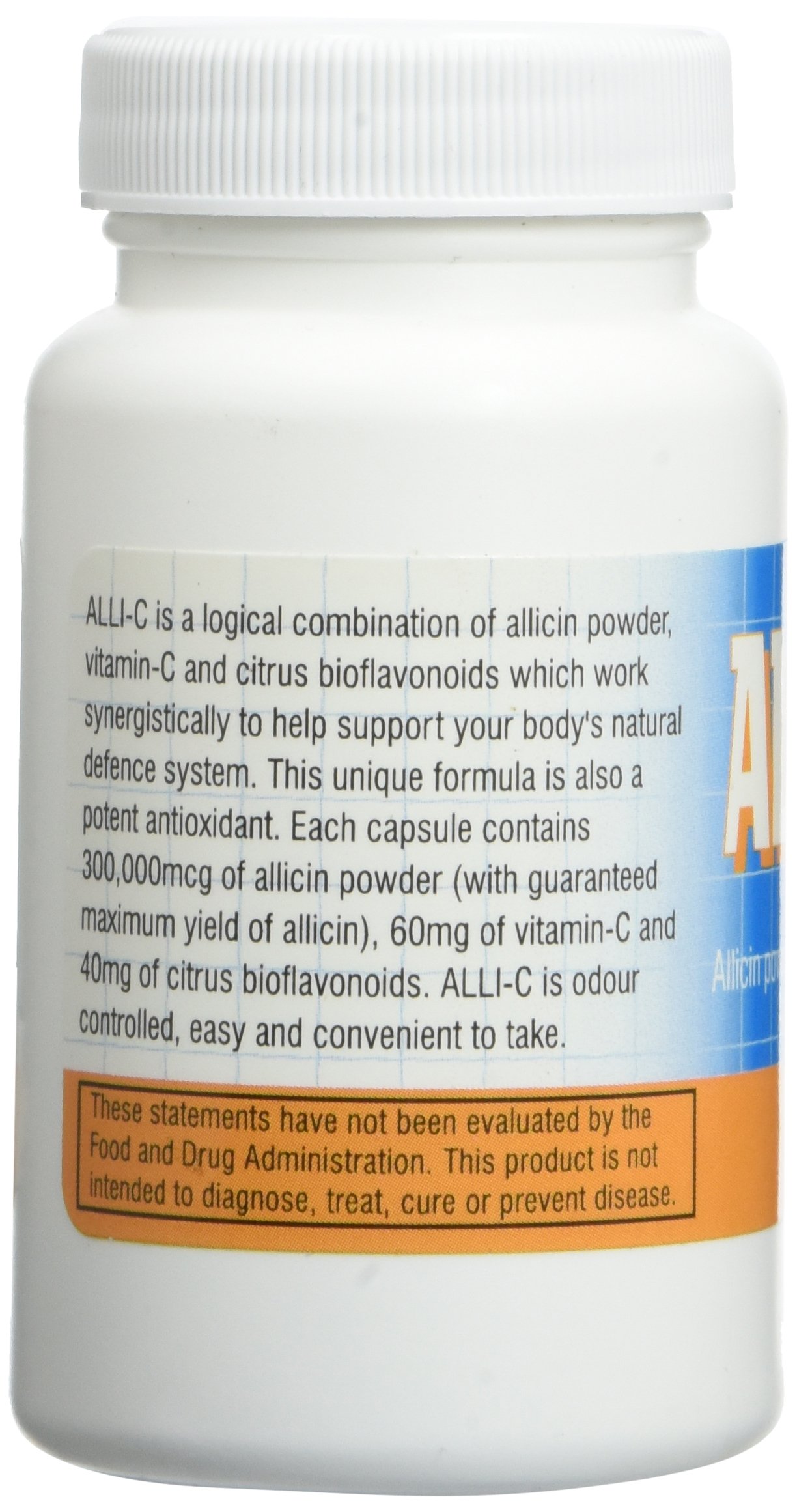 Foto 2 | Suplemento Axil Alli-c Allicin Con Vitamina C - 30 Cápsulas - Venta Internacional.