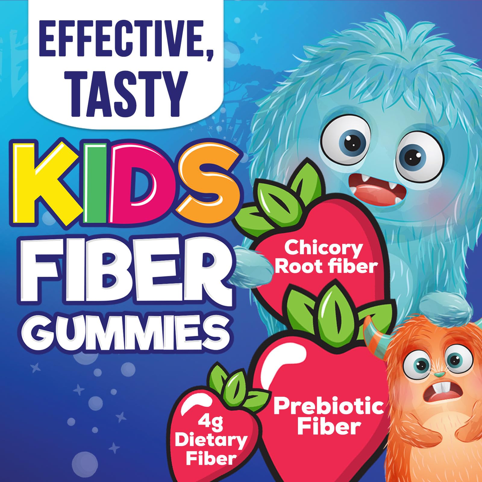 Foto 6 | Gominolas De Fibra Nature's Nutrition Para Niños  4 G  Prebióticas  120 Gomitas - Venta Internacional.