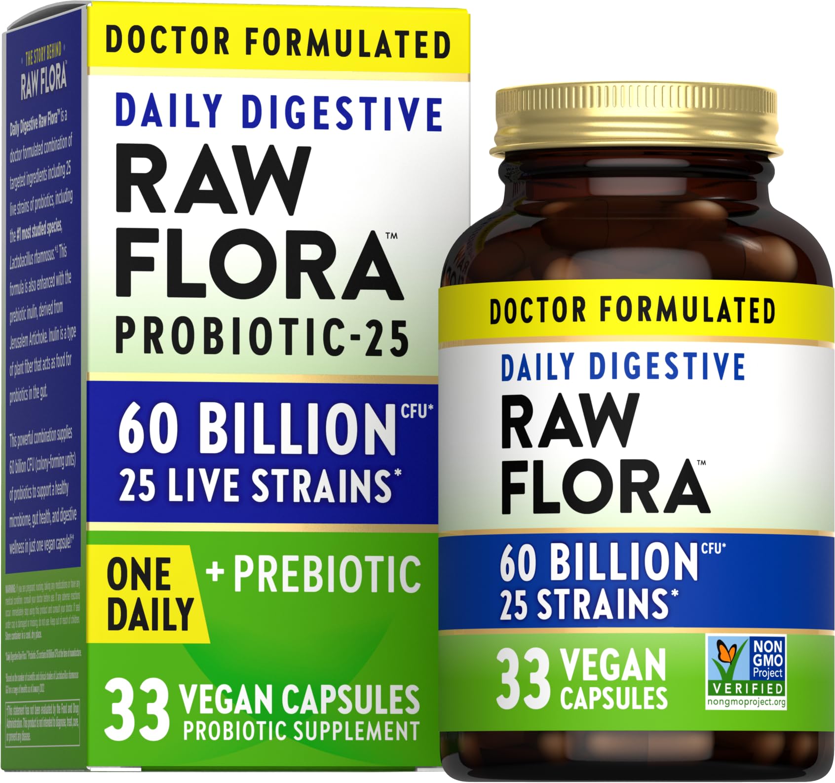 Foto 1 | Suplemento Del Probiótico Nature's Truth Raw Flora  60 Mil Millones De Cfu - Venta Internacional.