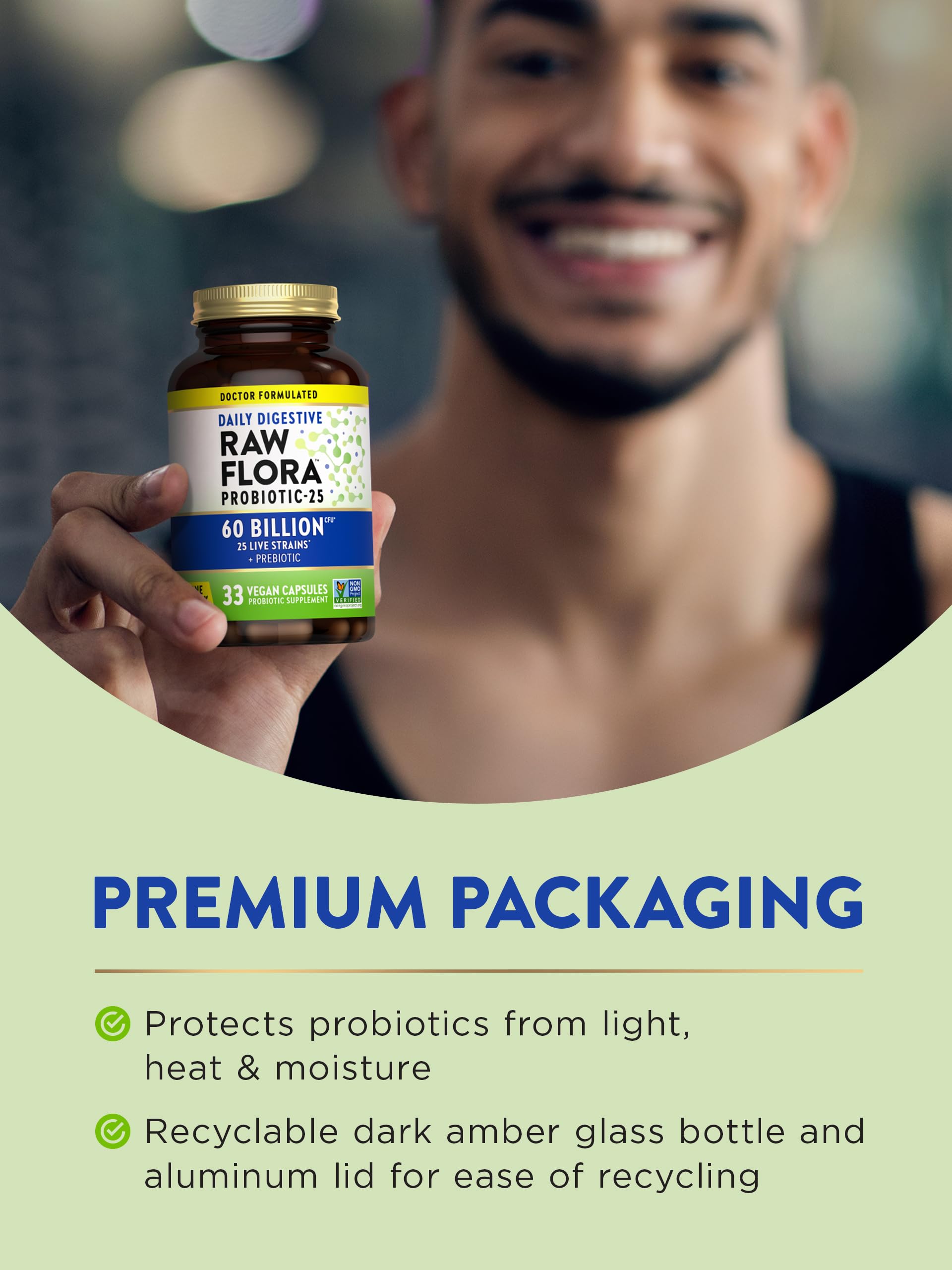 Foto 7 | Suplemento Del Probiótico Nature's Truth Raw Flora  60 Mil Millones De Cfu - Venta Internacional.