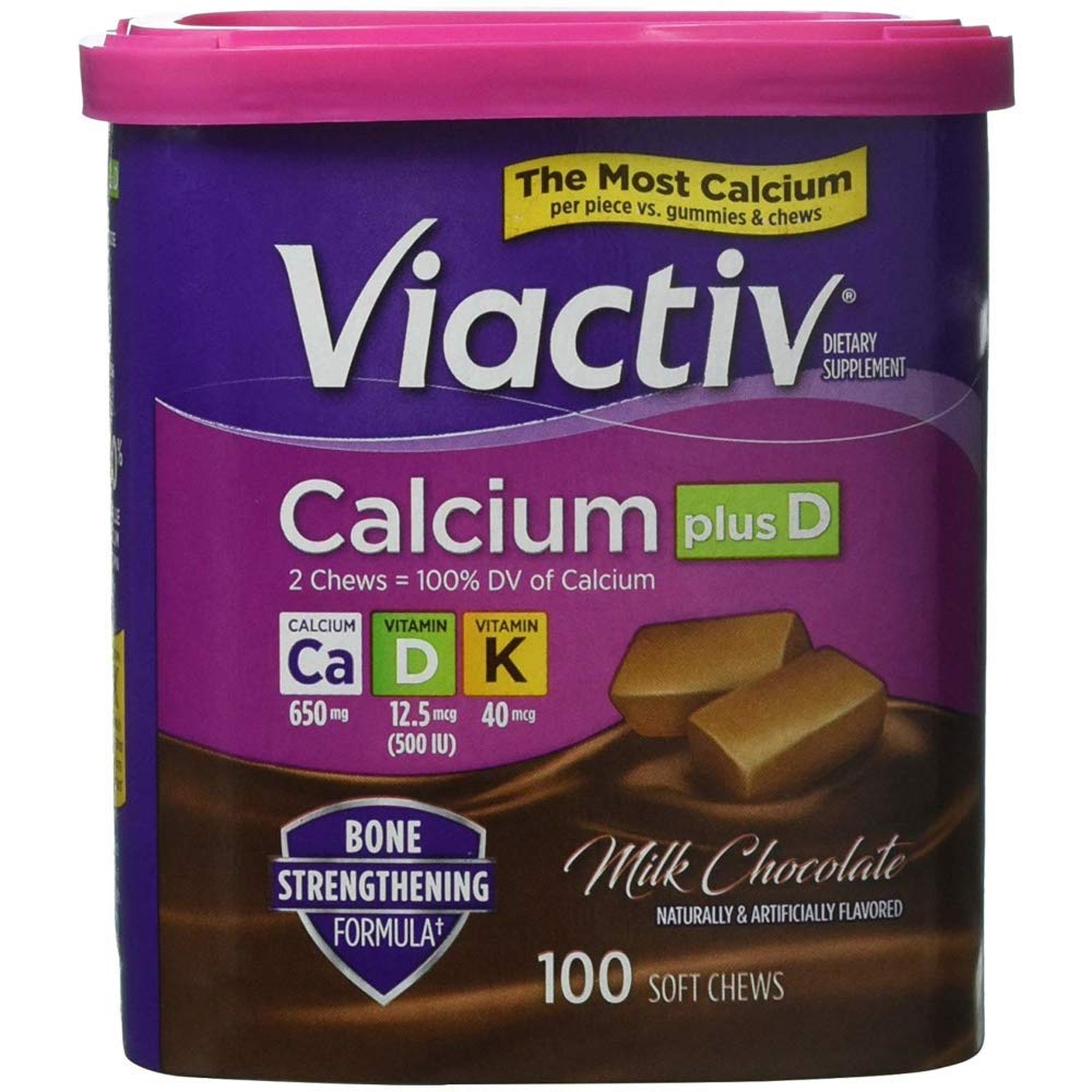 Foto 3 pulgar | Suplemento Viactiv Calcium 500 Mg Con Vitaminas D Y K 90 Soft Chews - Venta Internacional.
