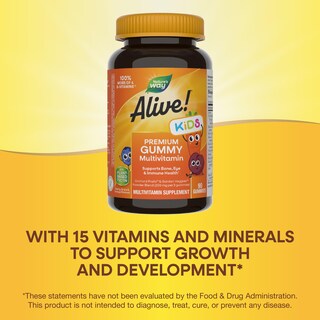 Foto 3 | ¡multivitamínico Nature's Way Alive! Gomitas Premium Para Niños - Venta Internacional.