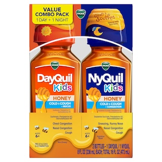 Foto 7 | Medicine Vicks Kids Dayquil Y Nyquil Honey Resfriado Y Tos - Venta Internacional.