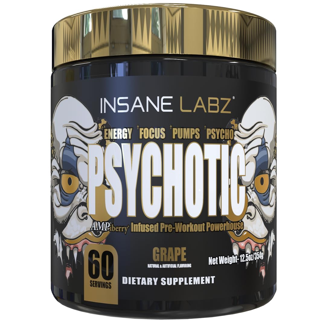 Foto 2 pulgar | Polvo Para Antes Del Entrenamiento Insane Labz Psychotic Gold  60 Porciones - Venta Internacional.