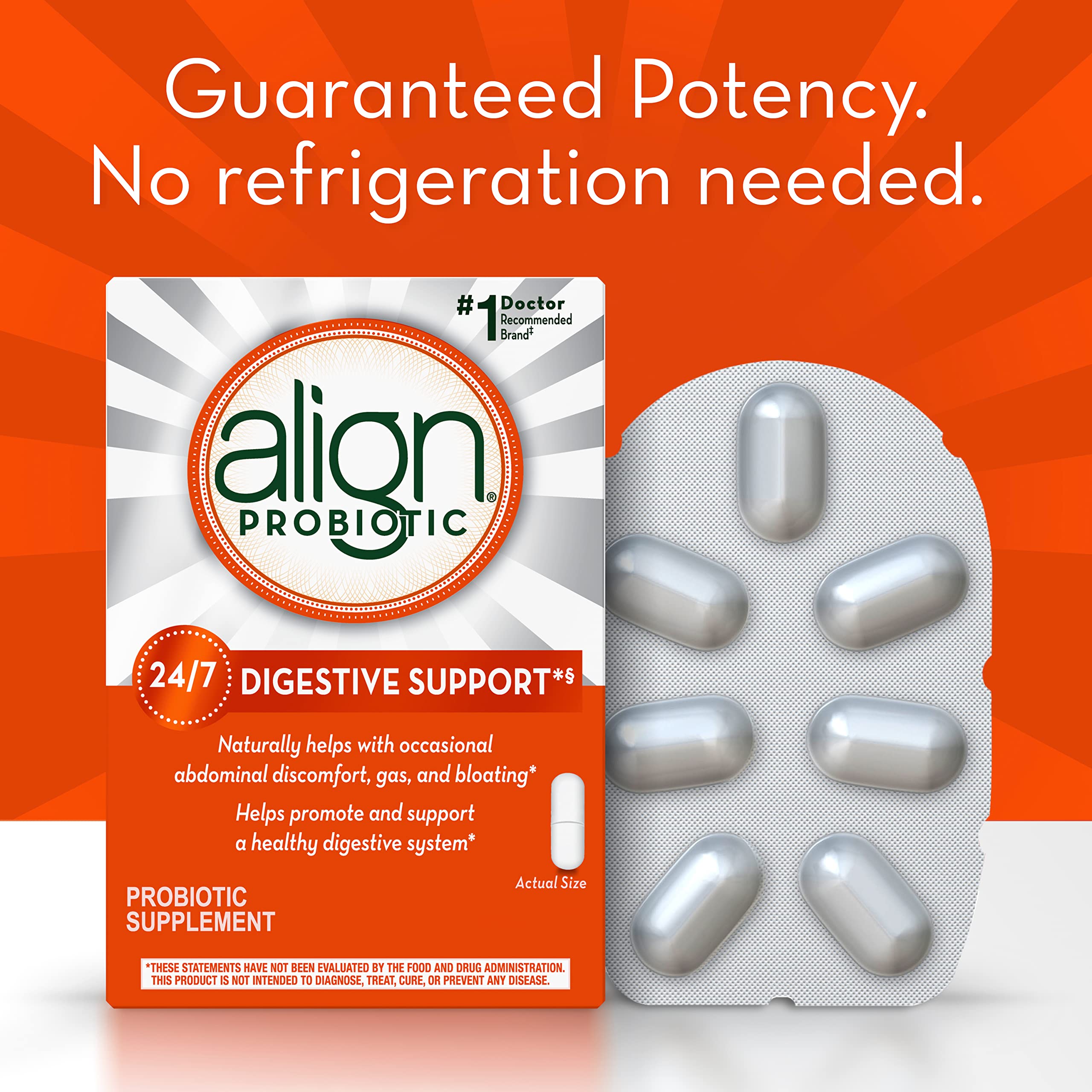 Foto 6 | Probiotic Align Probiotic Para La Salud Digestiva 14 Cápsulas - Venta Internacional.