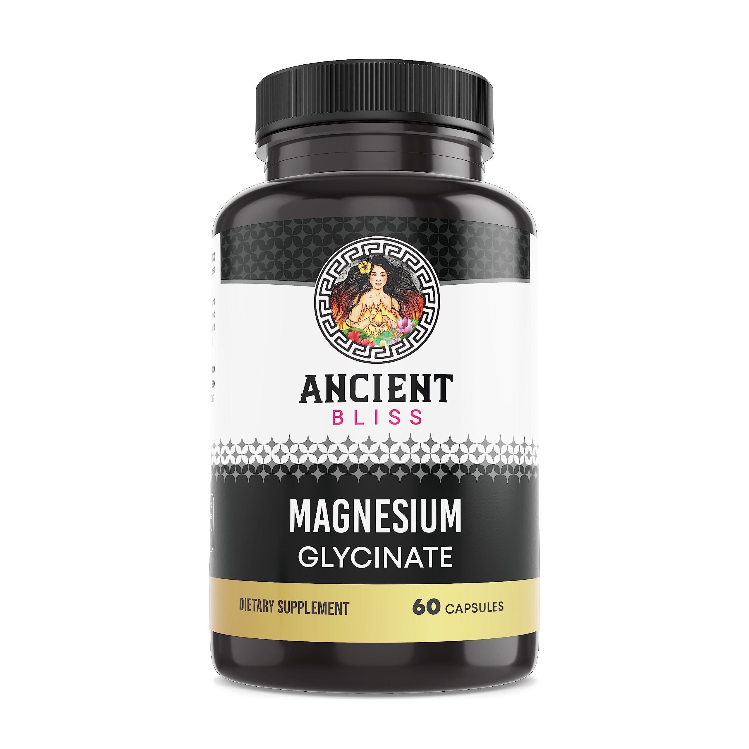 Foto 1 | Suplemento De Glicinato De Magnesio Ancient Bliss 60 Cápsulas - Venta Internacional.