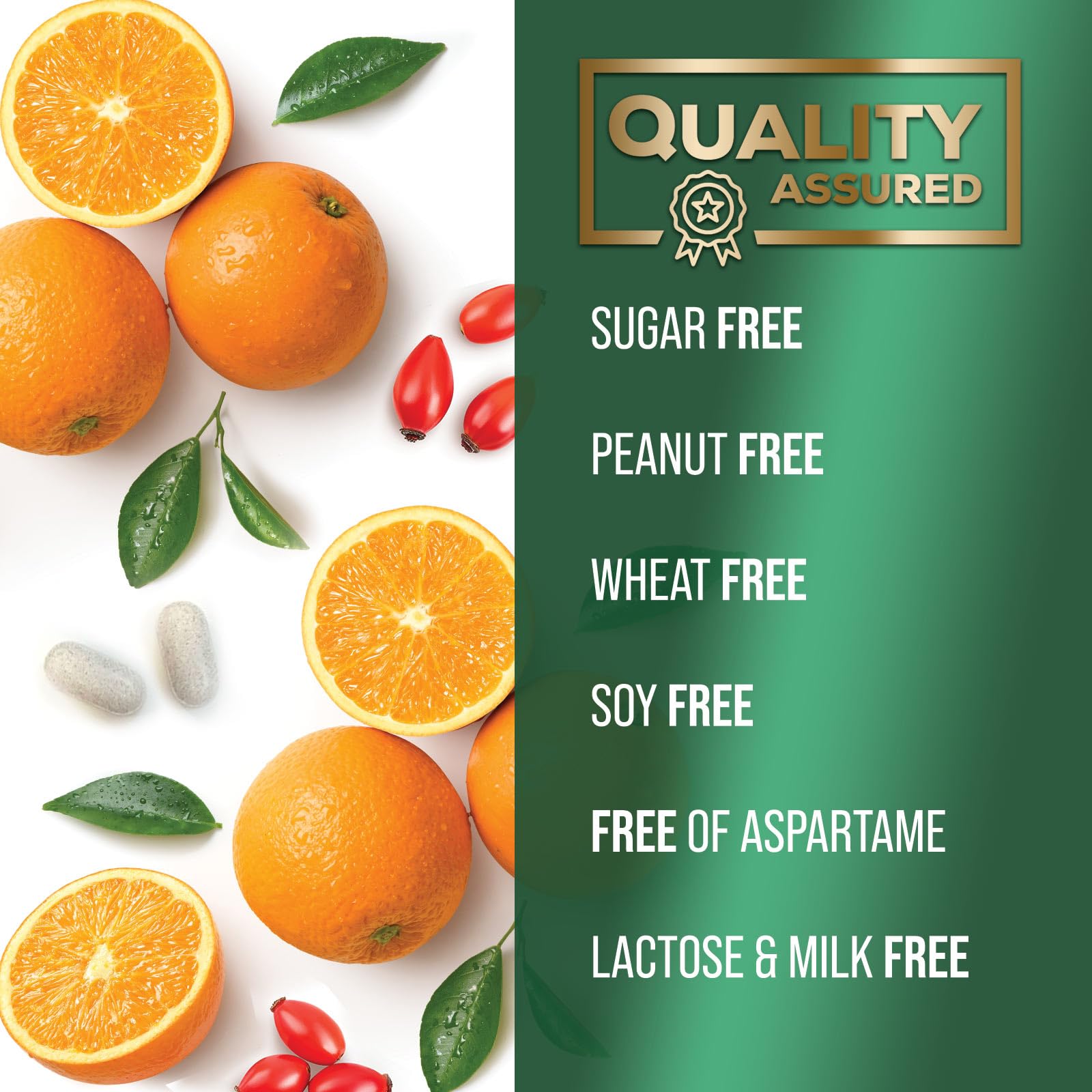 Foto 5 | Vitamina C Masticable Nature's Nutrition 1000 Mg Con Escaramujo - Venta Internacional.