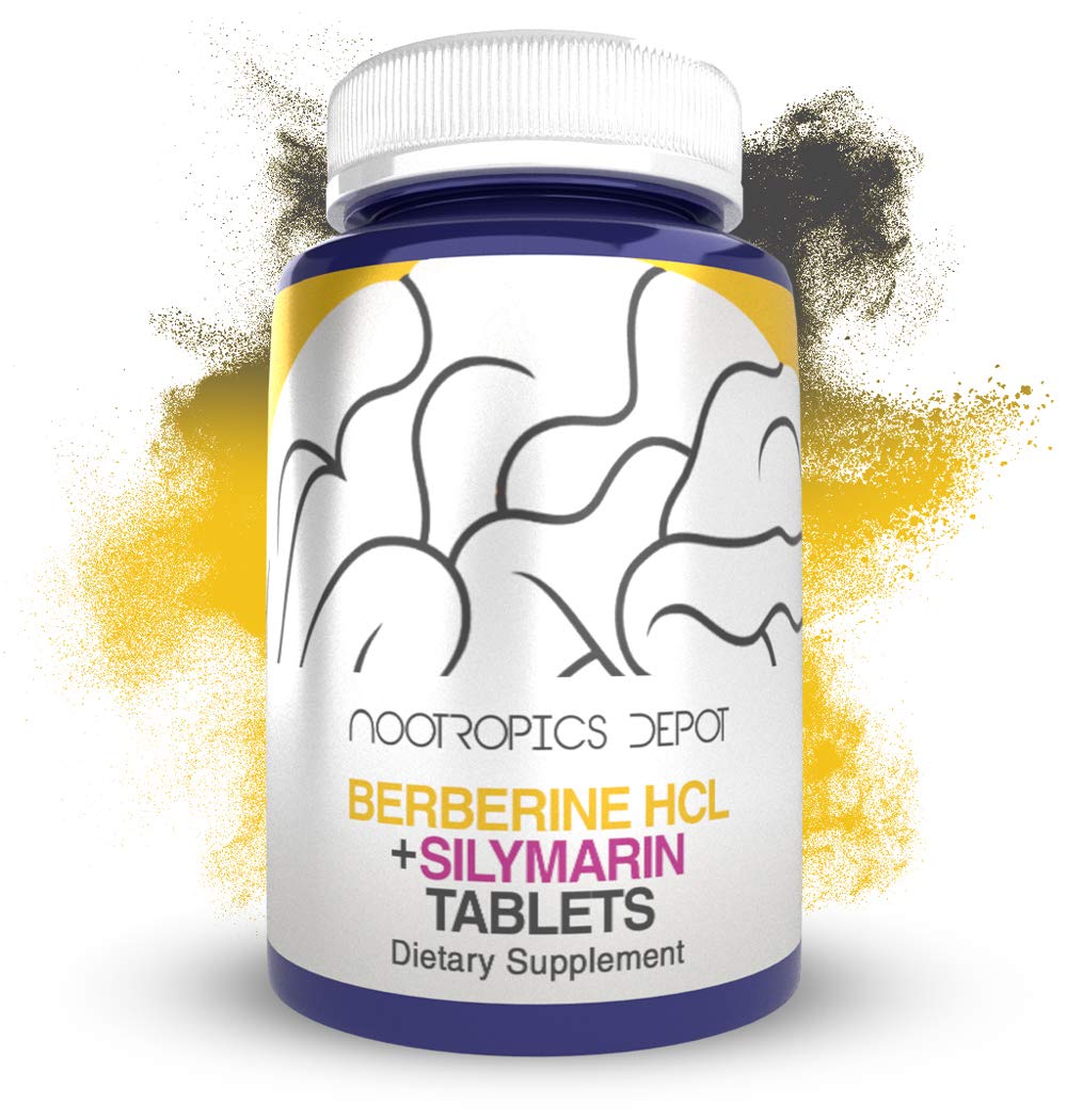 Foto 2 pulgar | Suplemento Nootropics Depot Berberine Hcl + Silimarina 500 Mg - Venta Internacional.