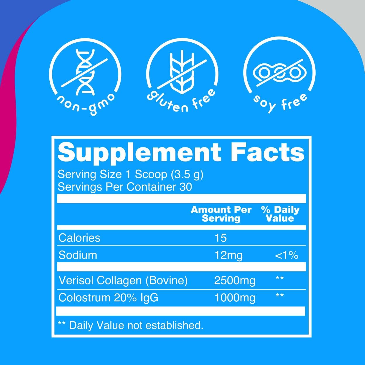 Foto 5 | Suplemento De Calostro Bovino Y Colágeno En Polvo De Zena Nutrition - Venta Internacional.